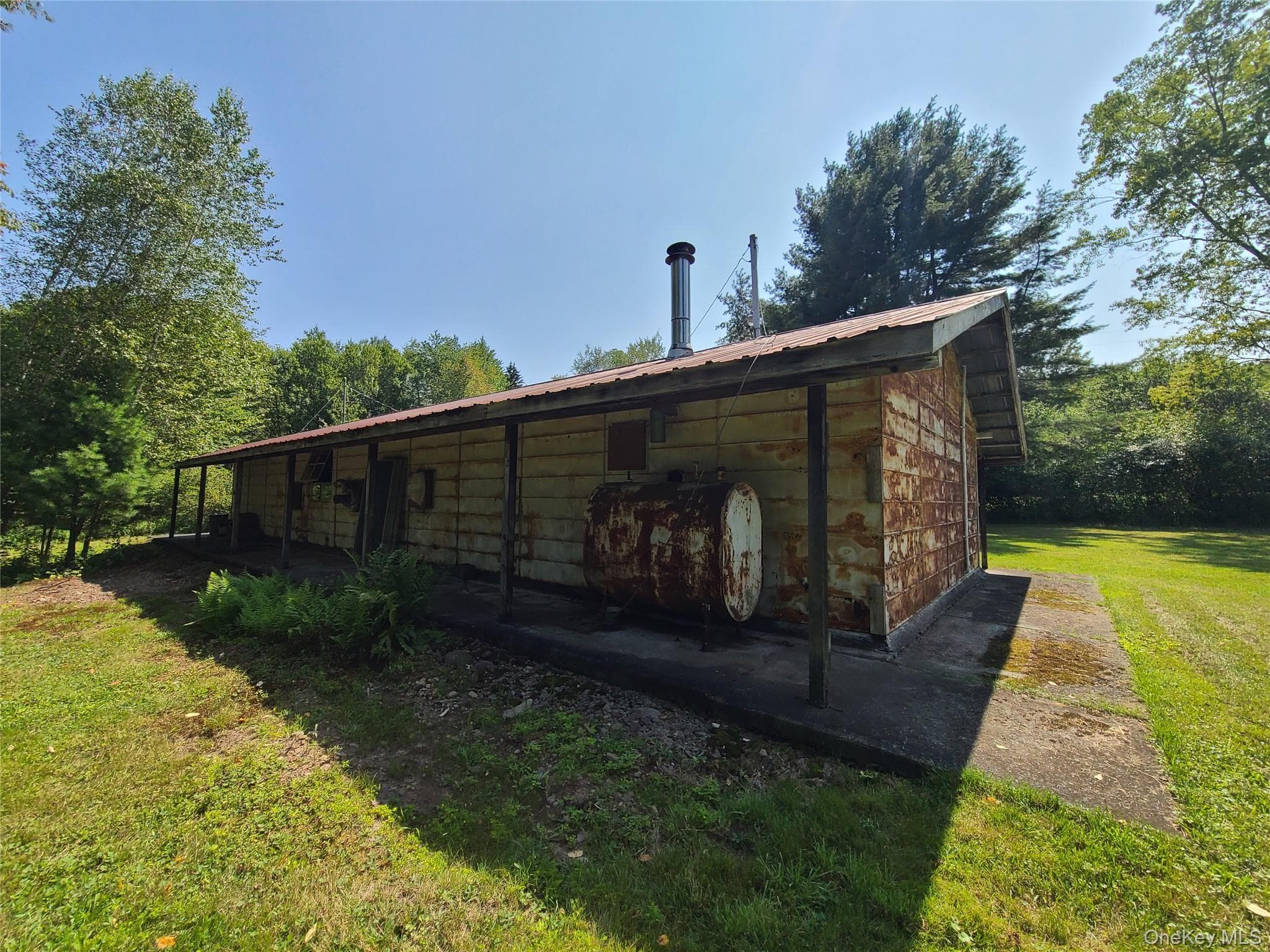 Back of Structure