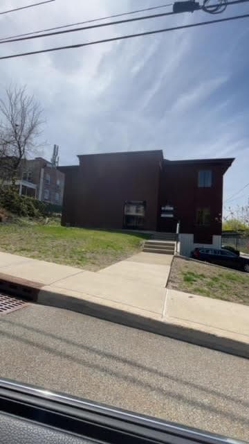 Front of Structure
