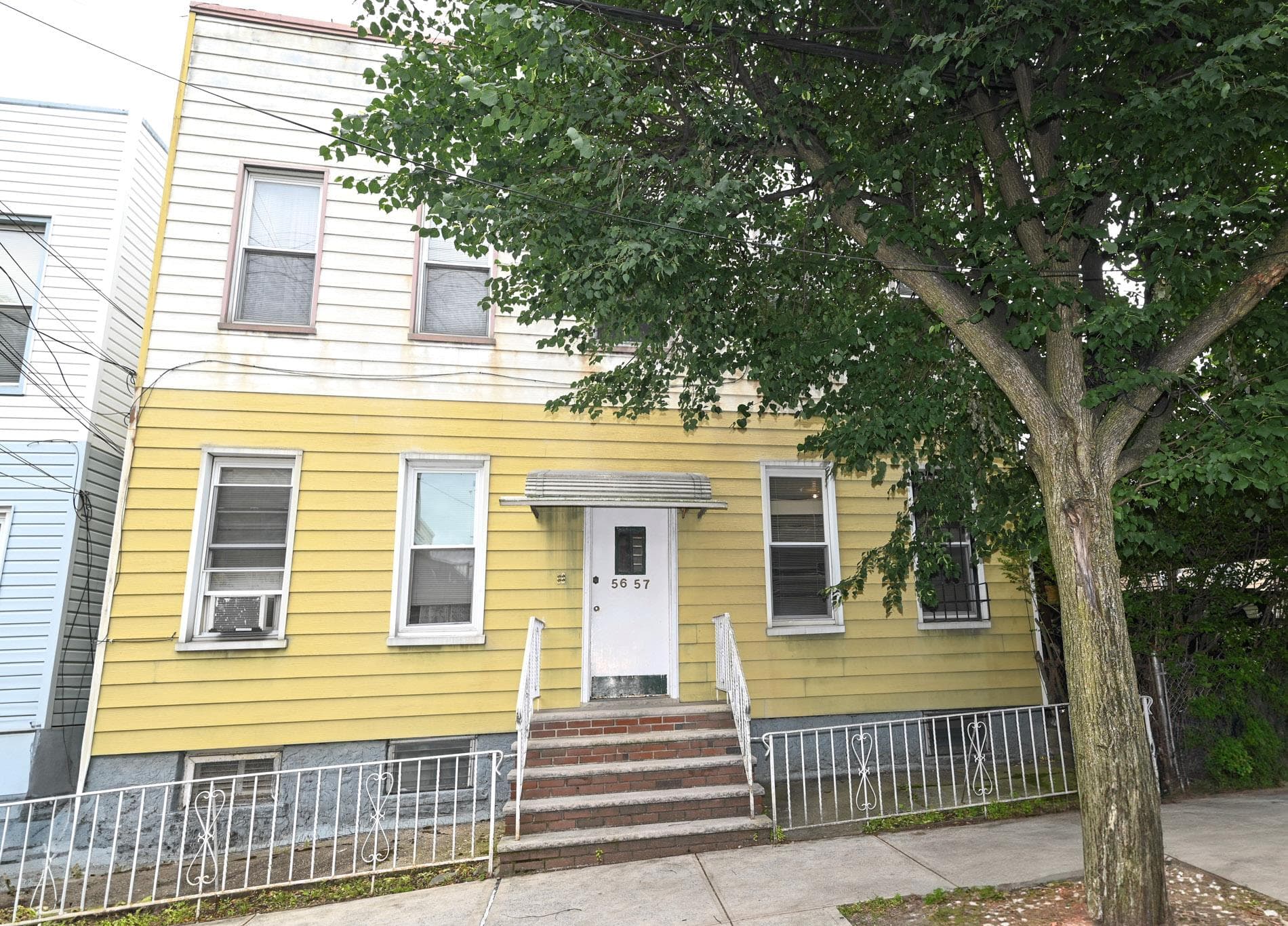 Front of Structure