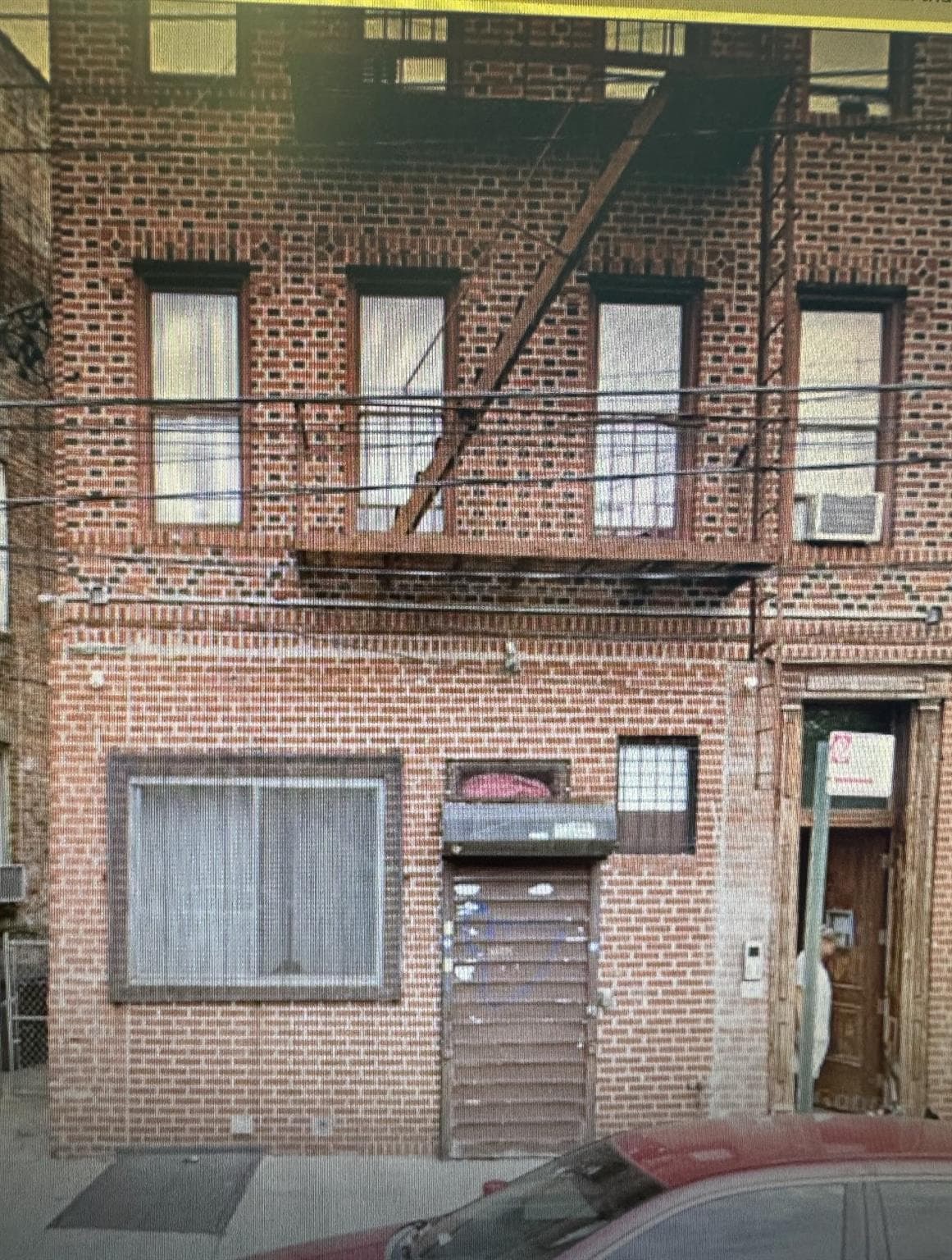 Front of Structure