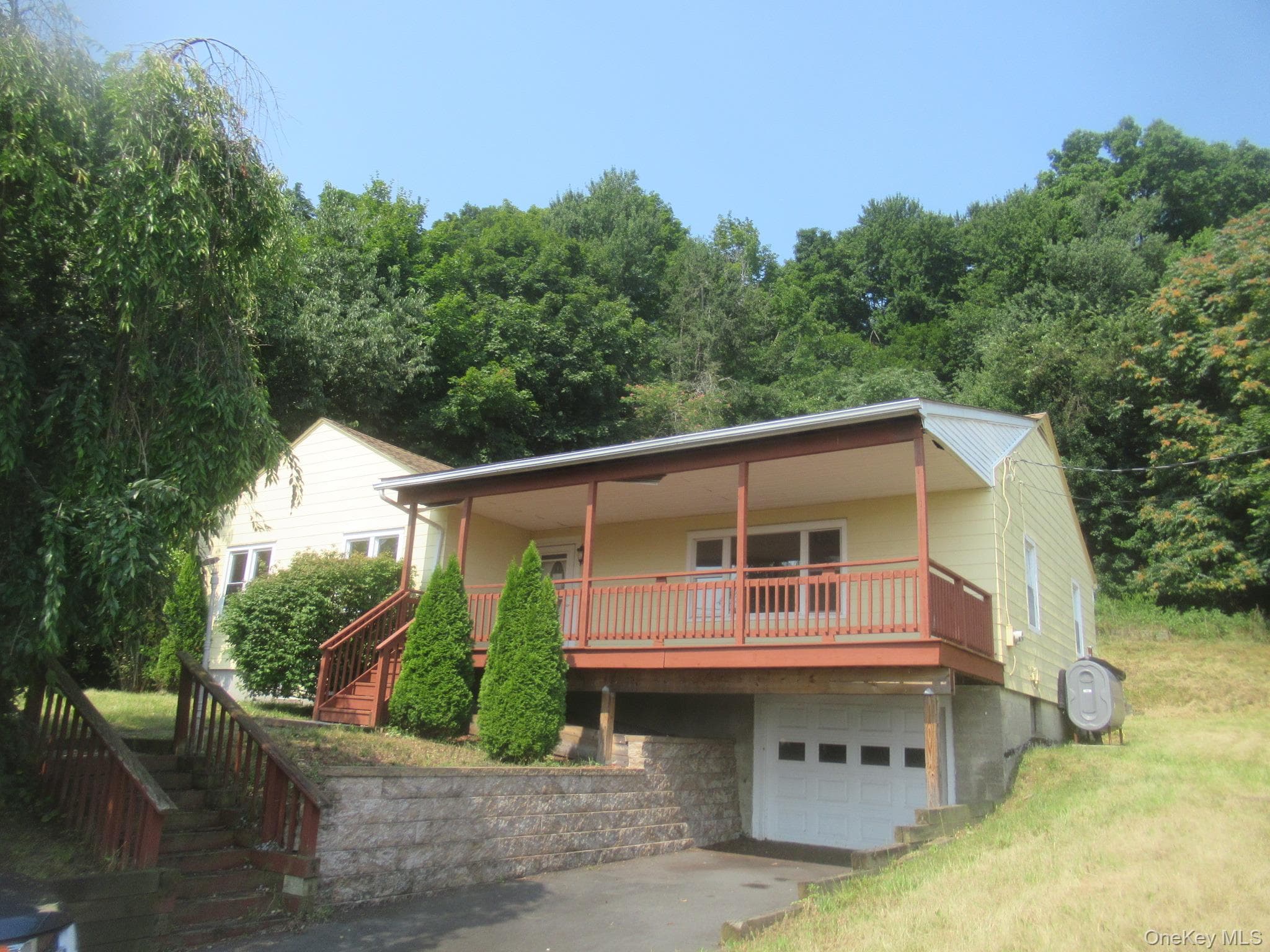 Front of Structure