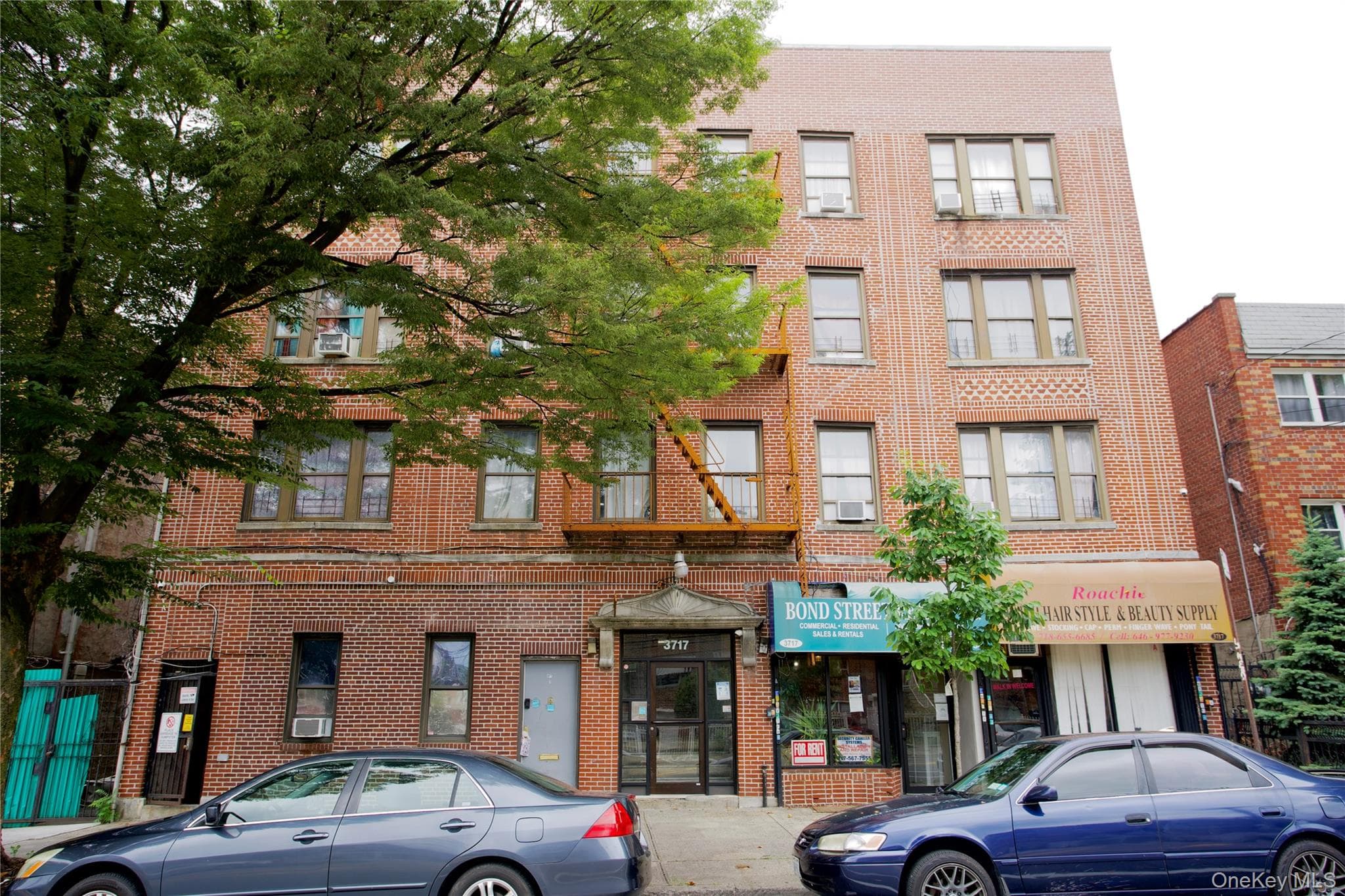 Front of Structure