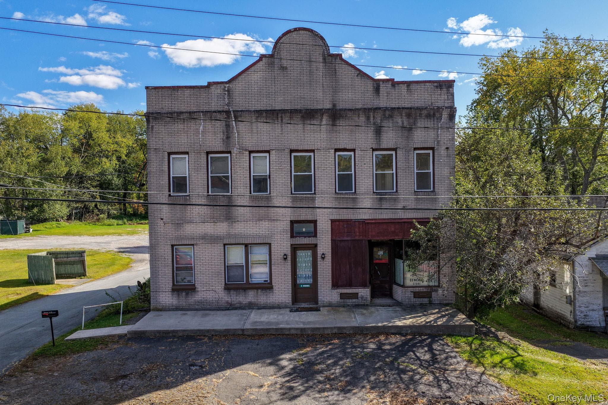 Front of Structure