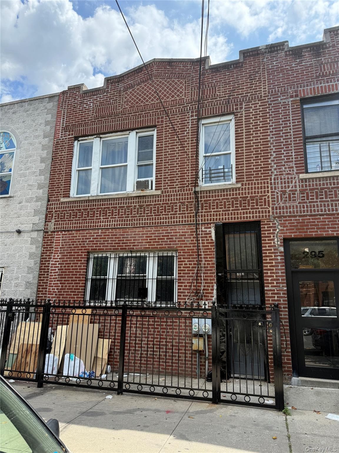 Front of Structure