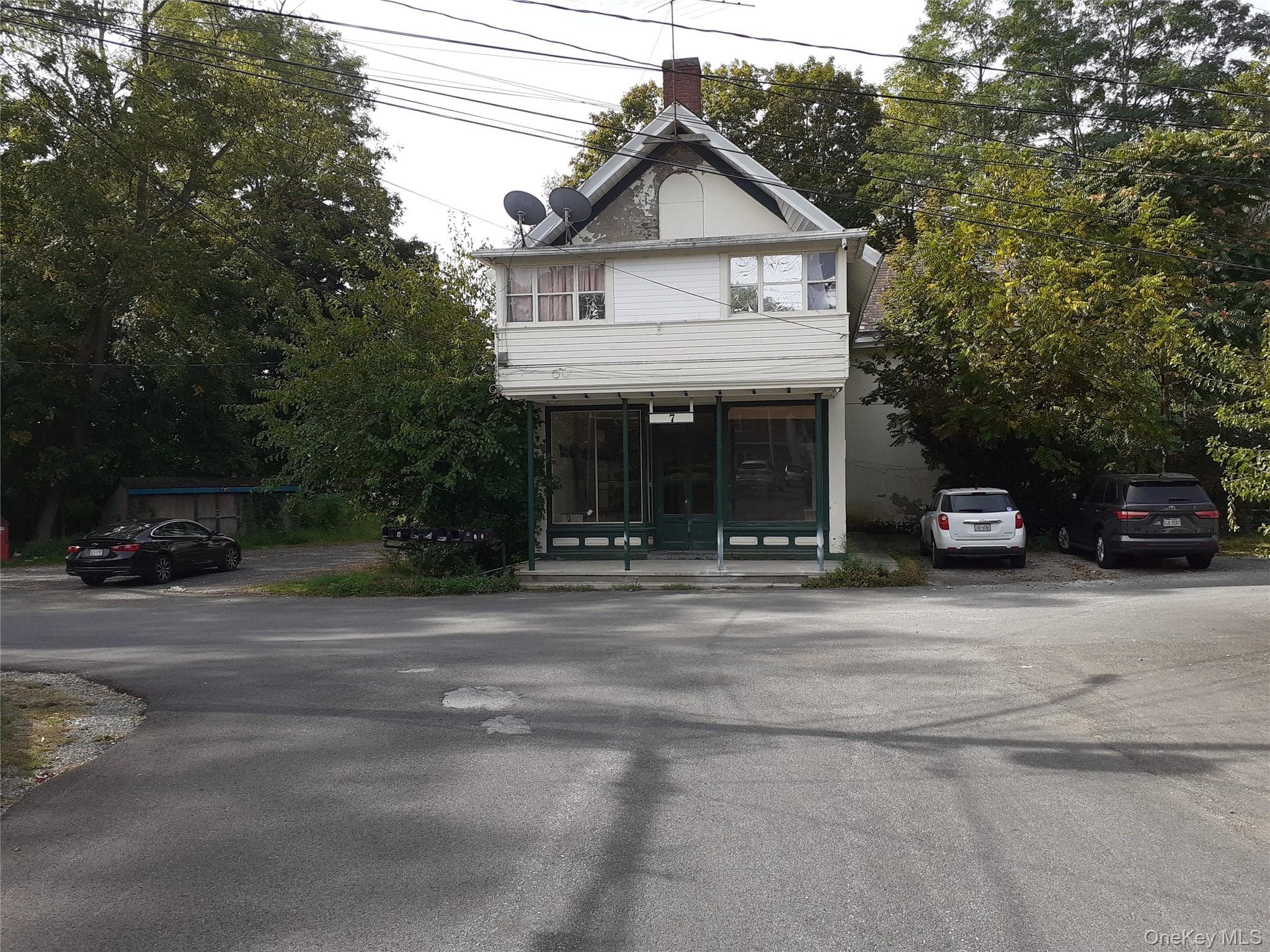Front of Structure