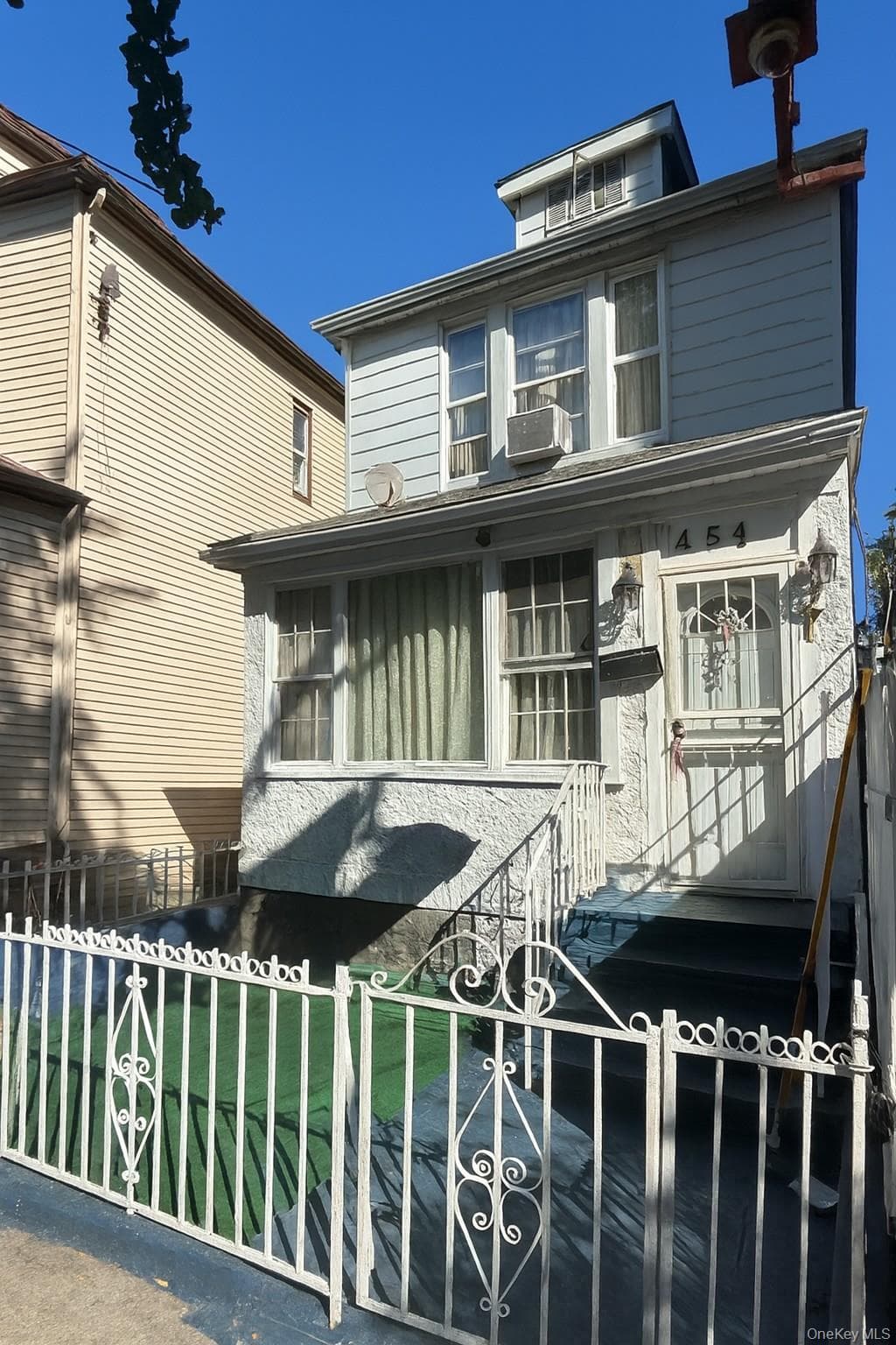 Front of Structure