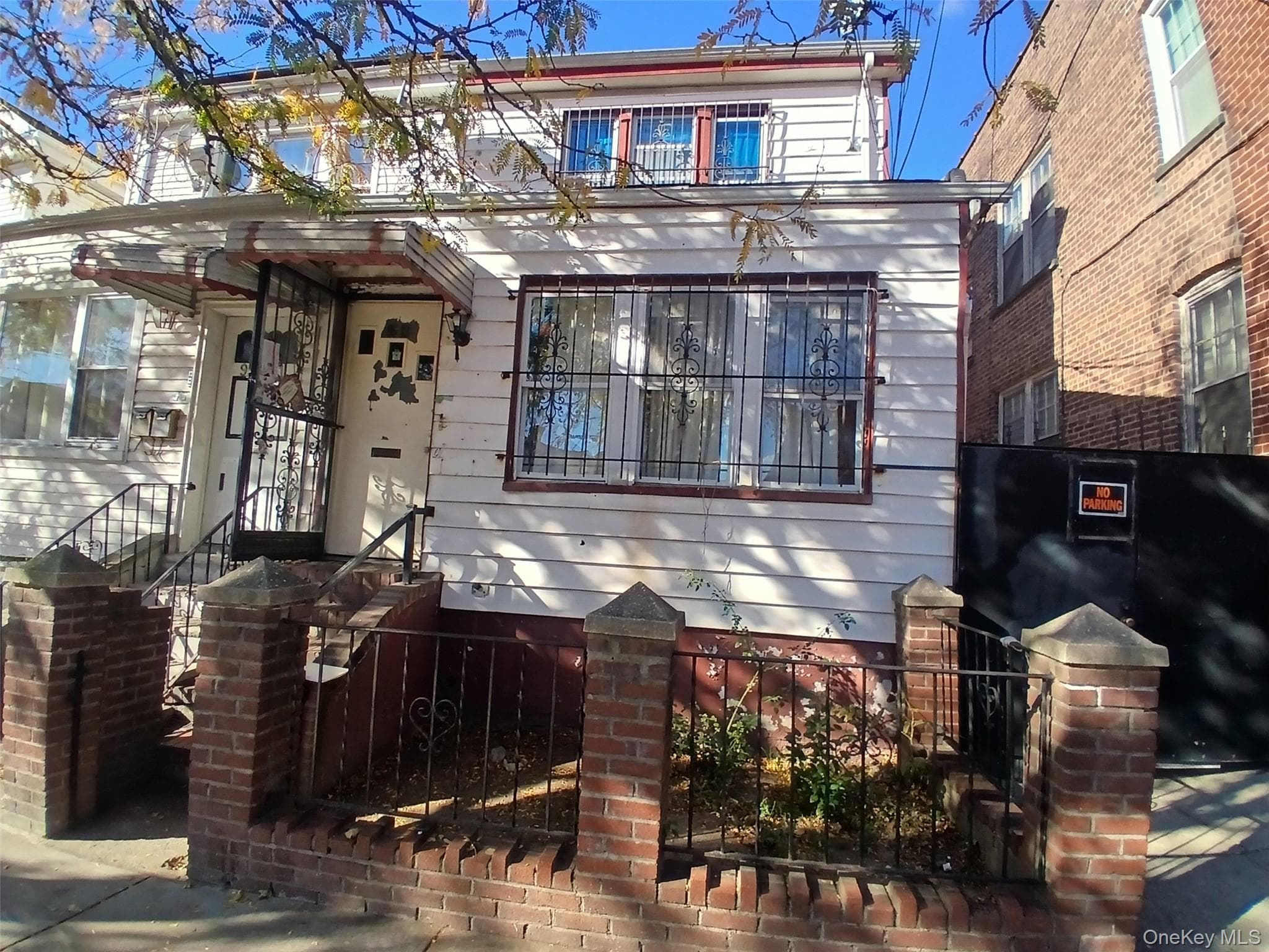 Front of Structure