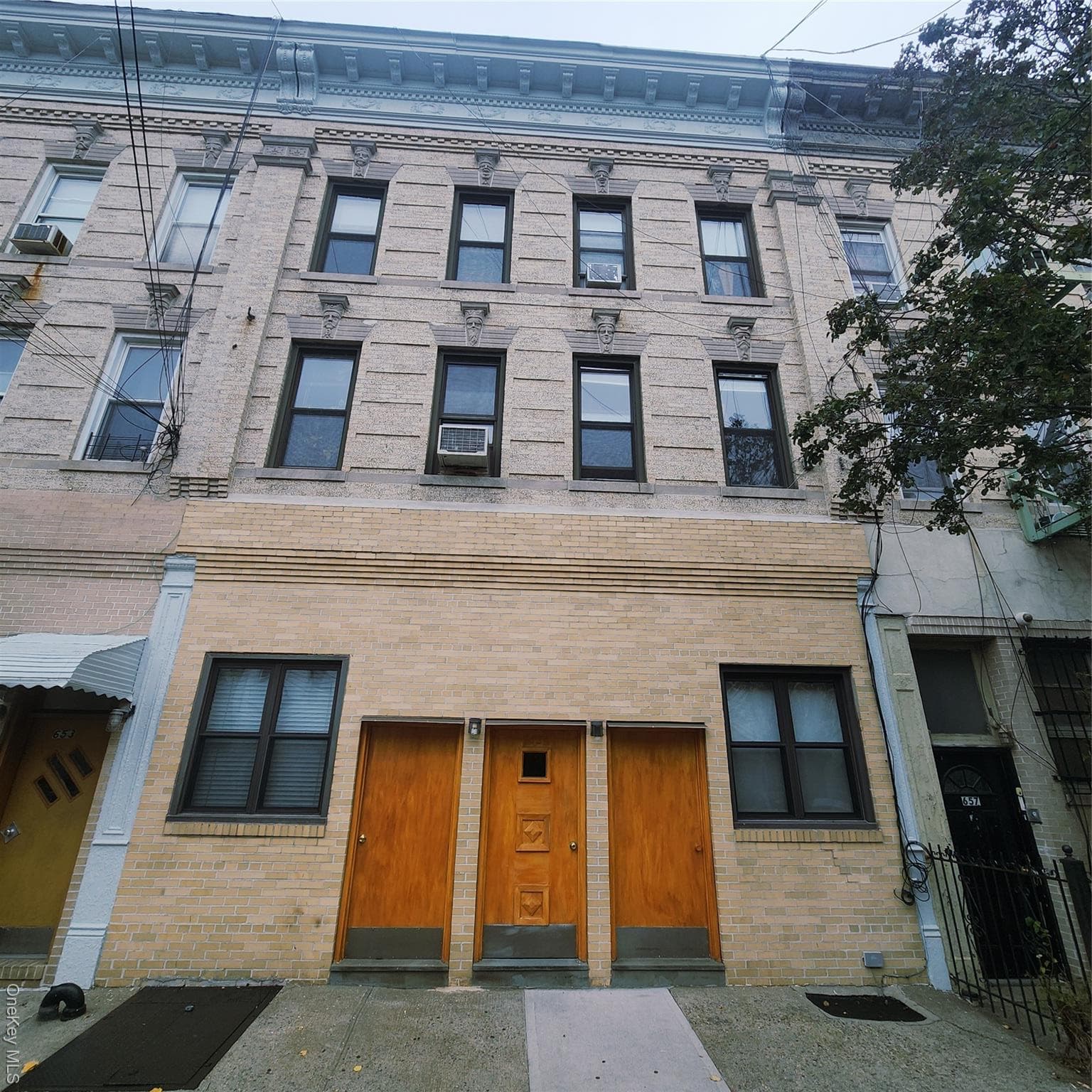 Front of Structure