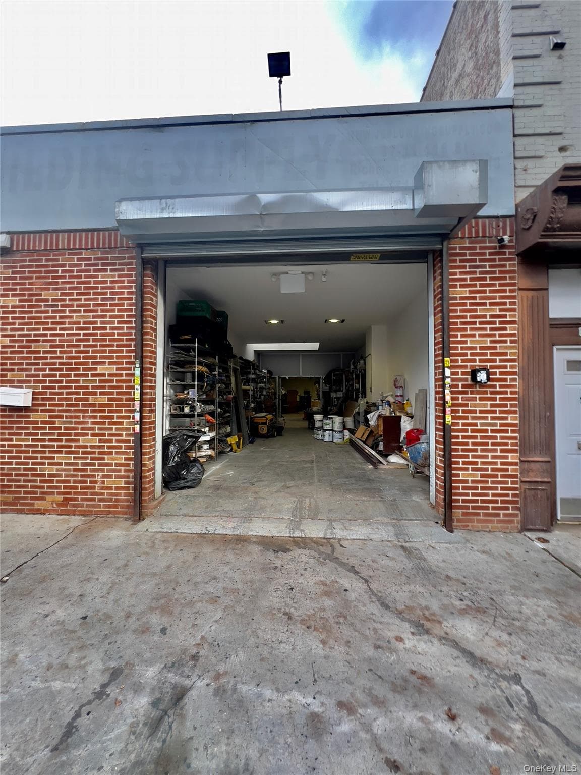 Front of Structure