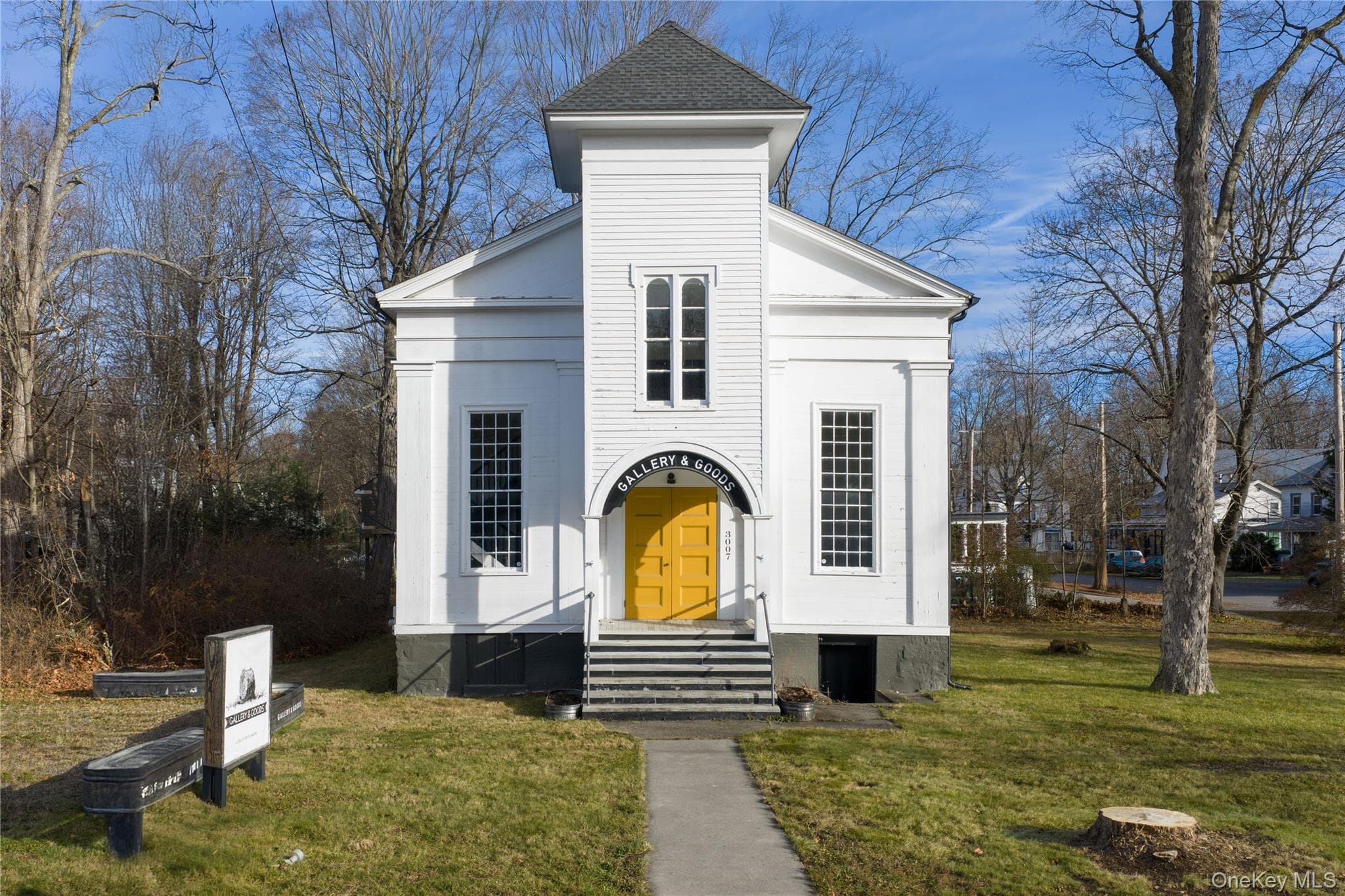 Front of Structure