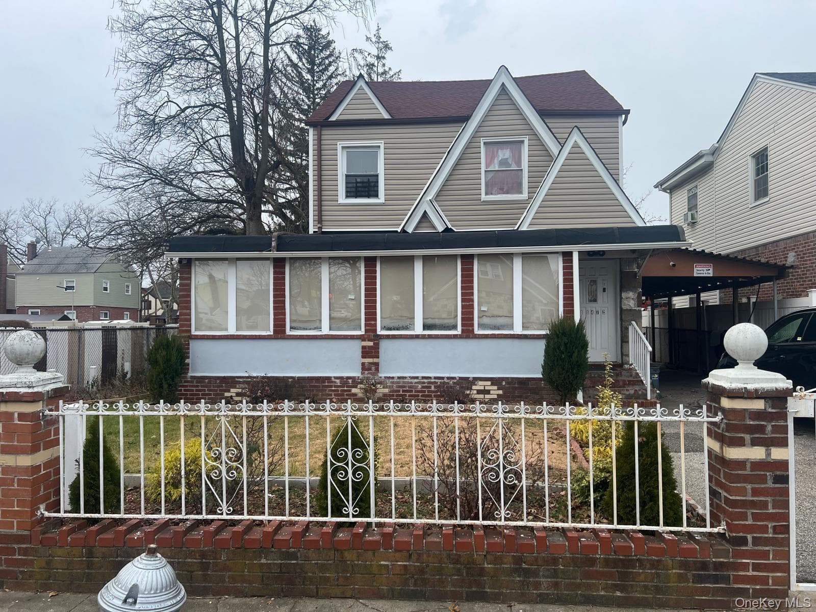 Front of Structure