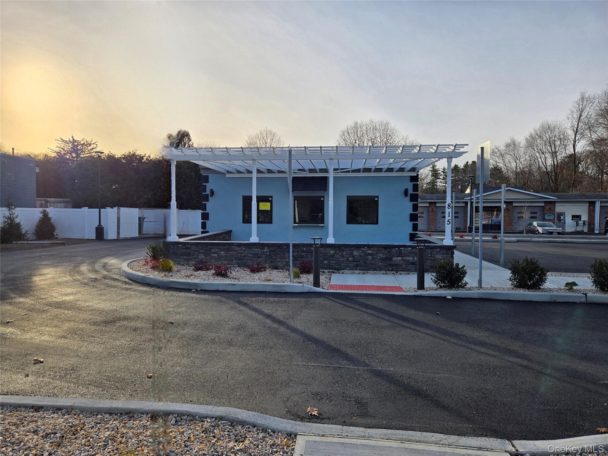 Front of Structure