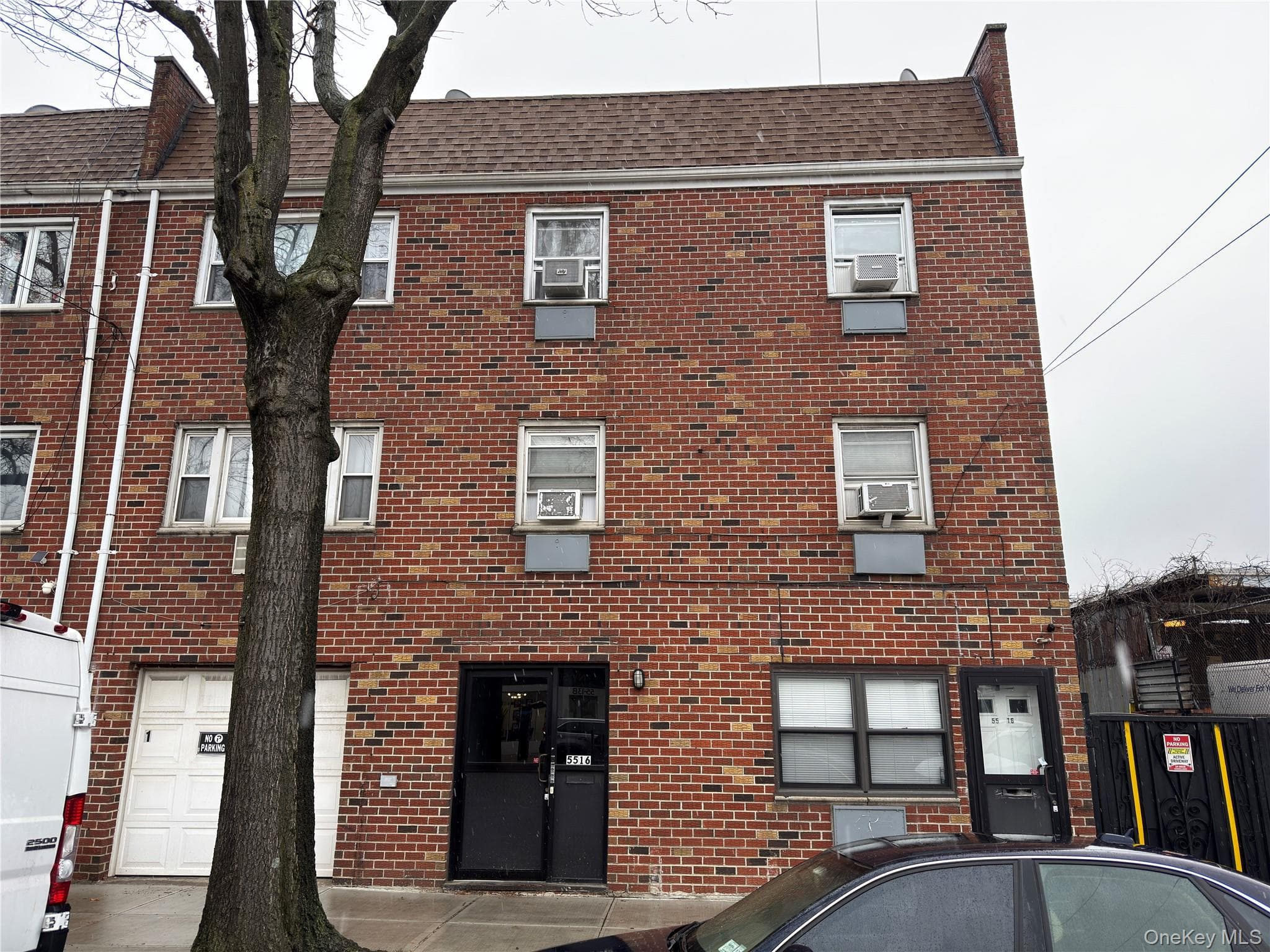 Front of Structure
