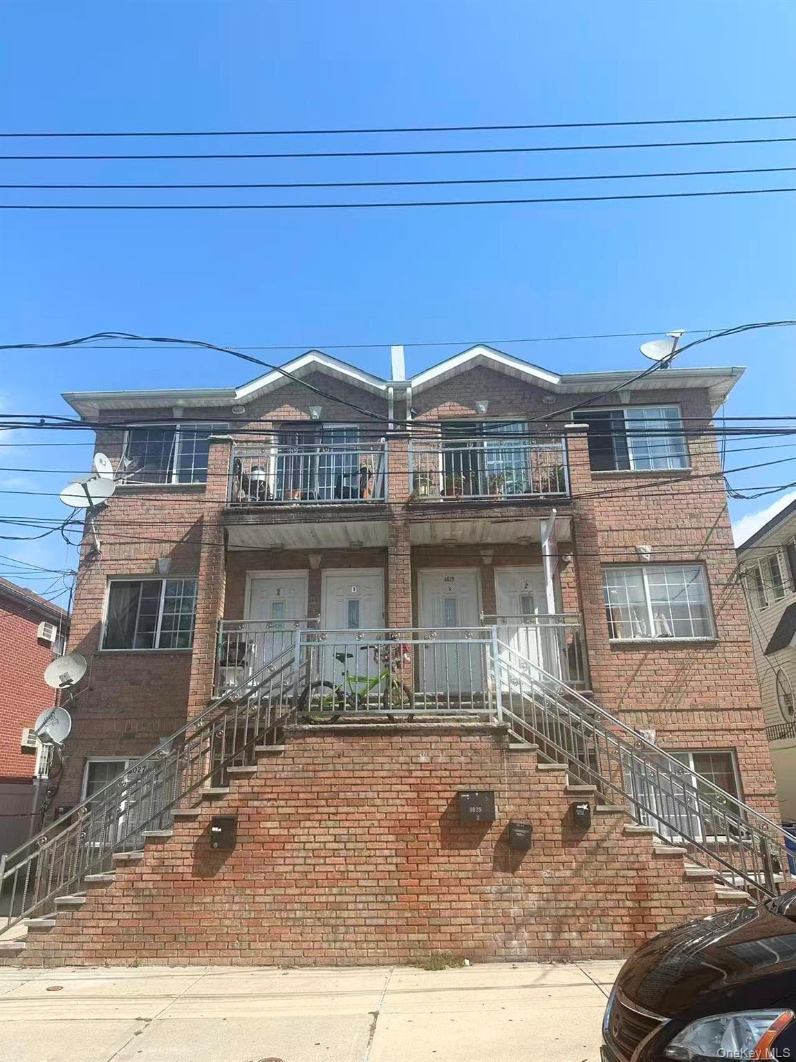 Front of Structure