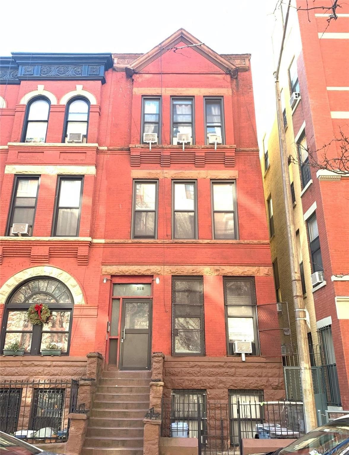 Front of Structure