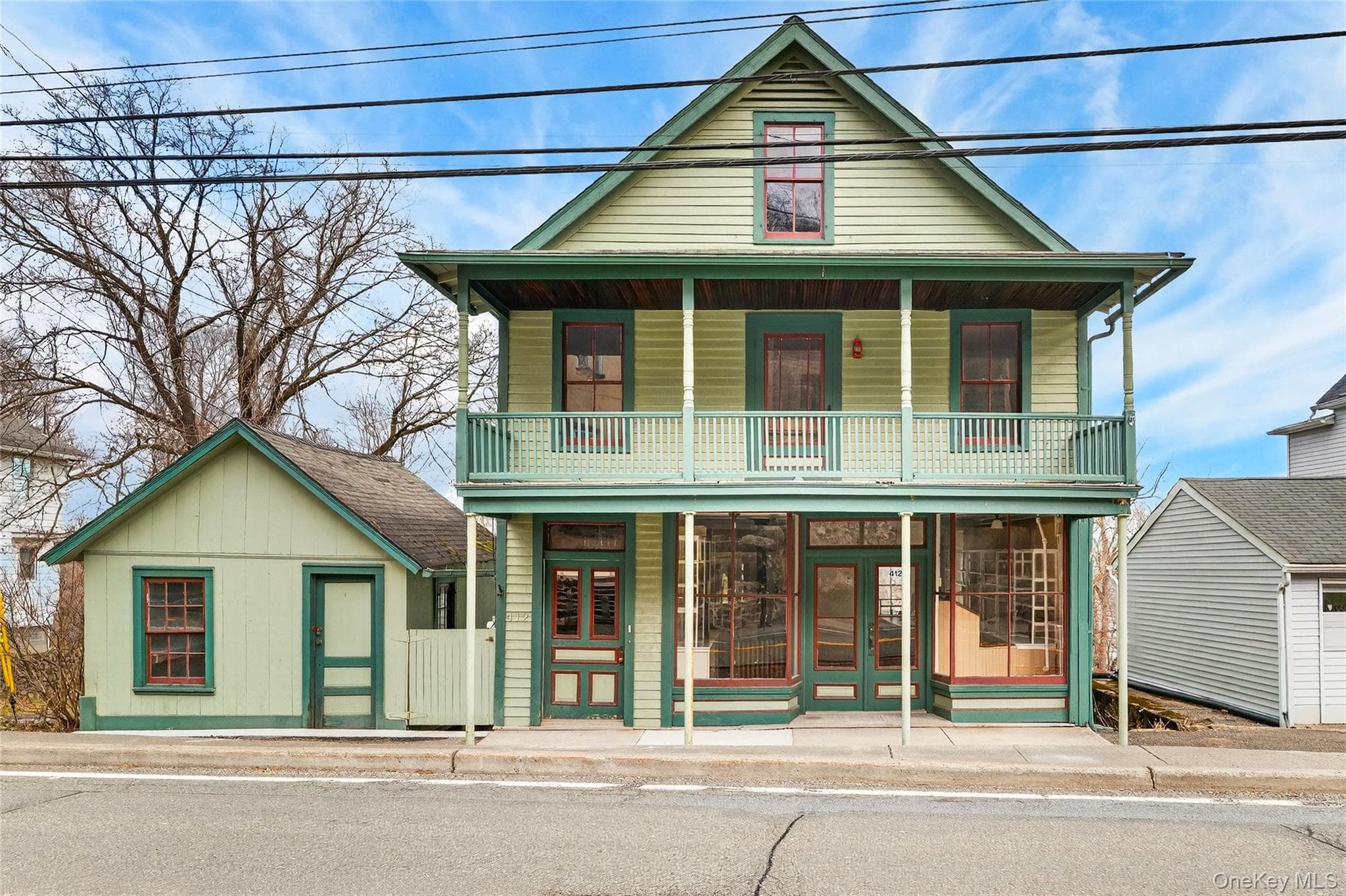 Front of Structure
