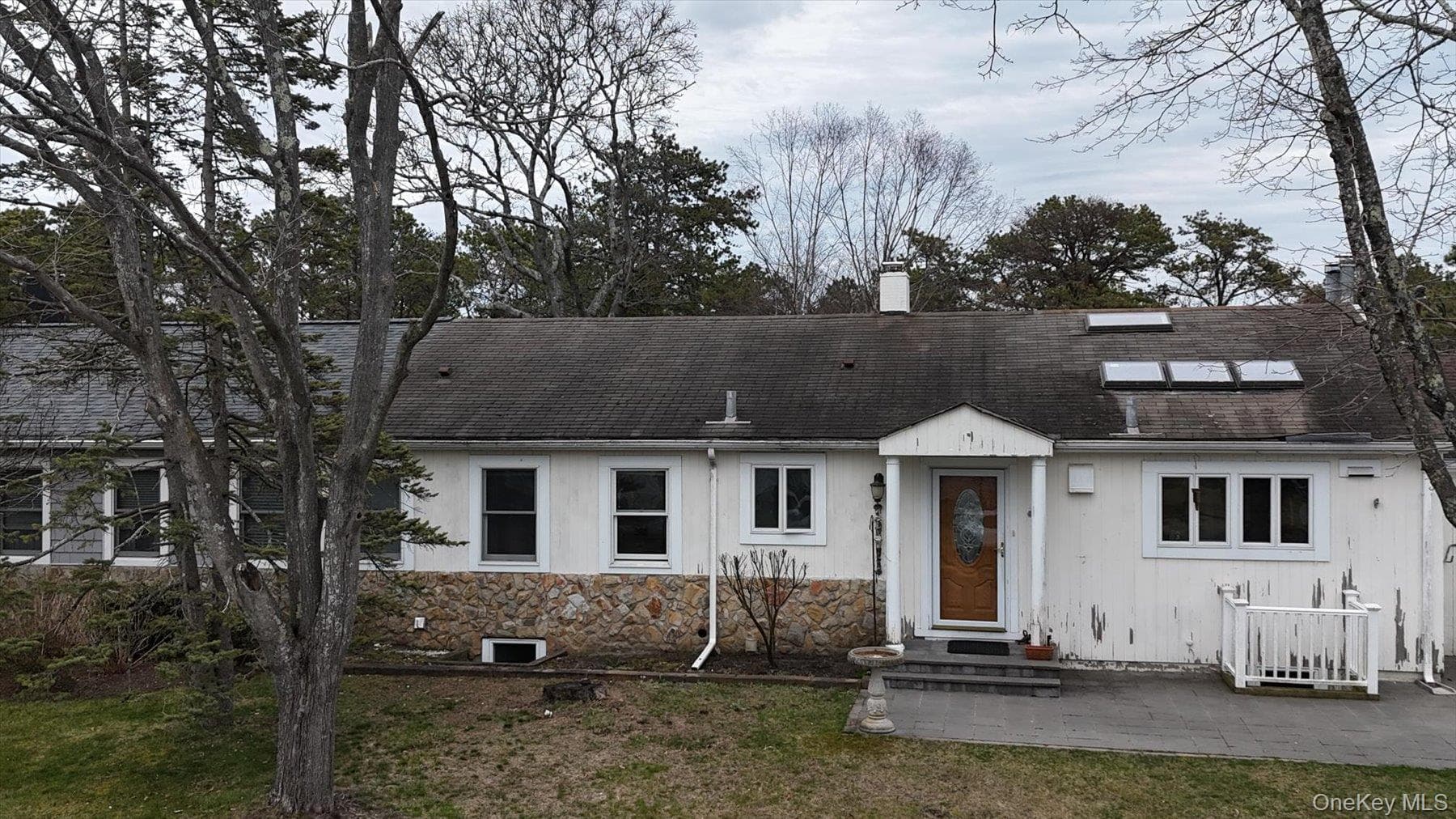 Front of Structure