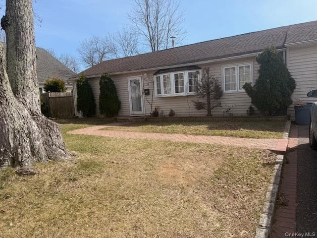 Front of Structure
