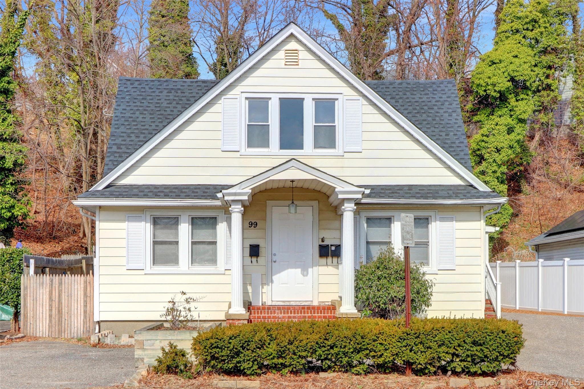 Front of Structure