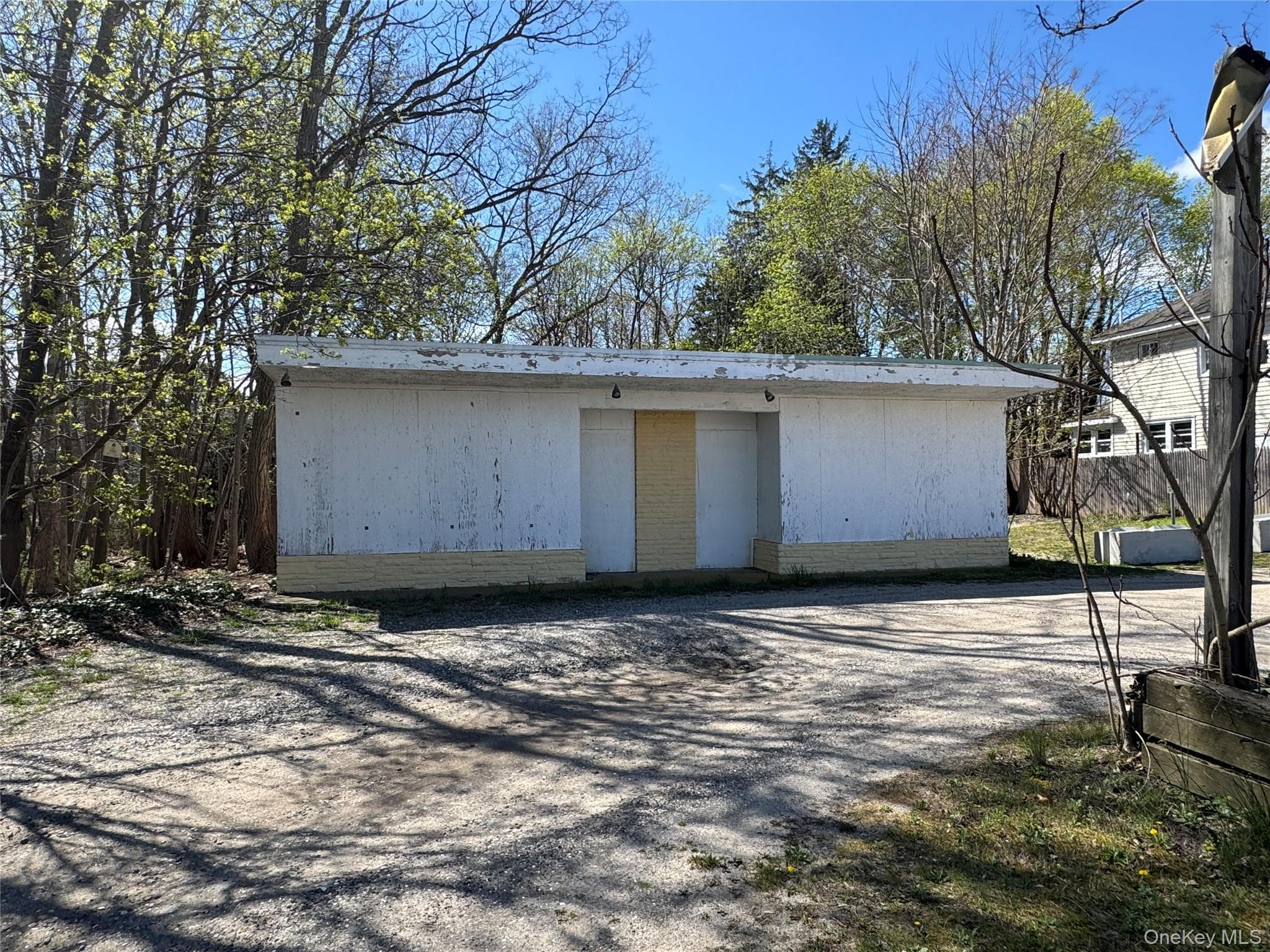 Front of Structure