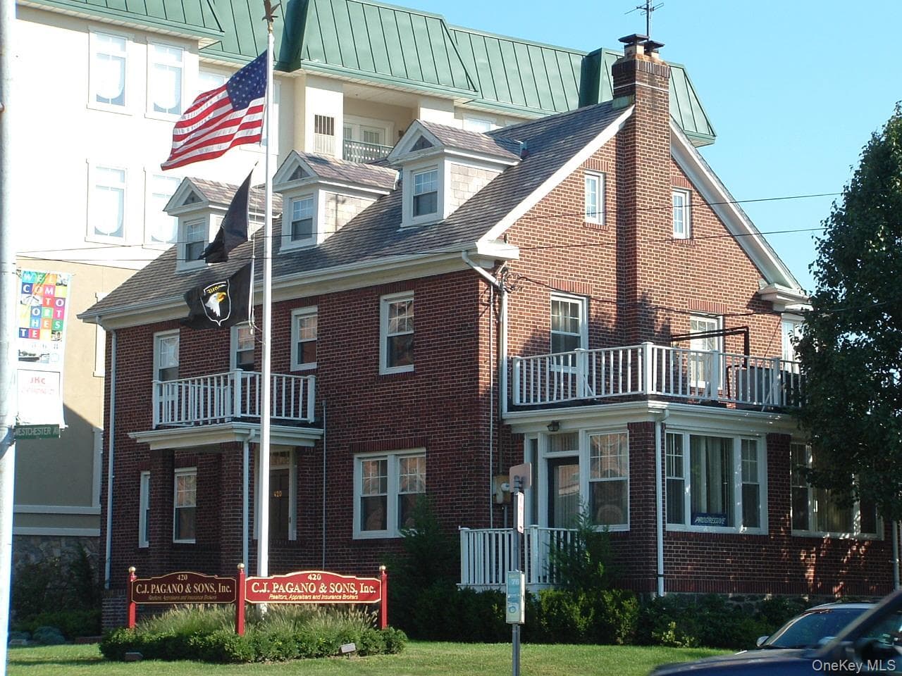Front of Structure