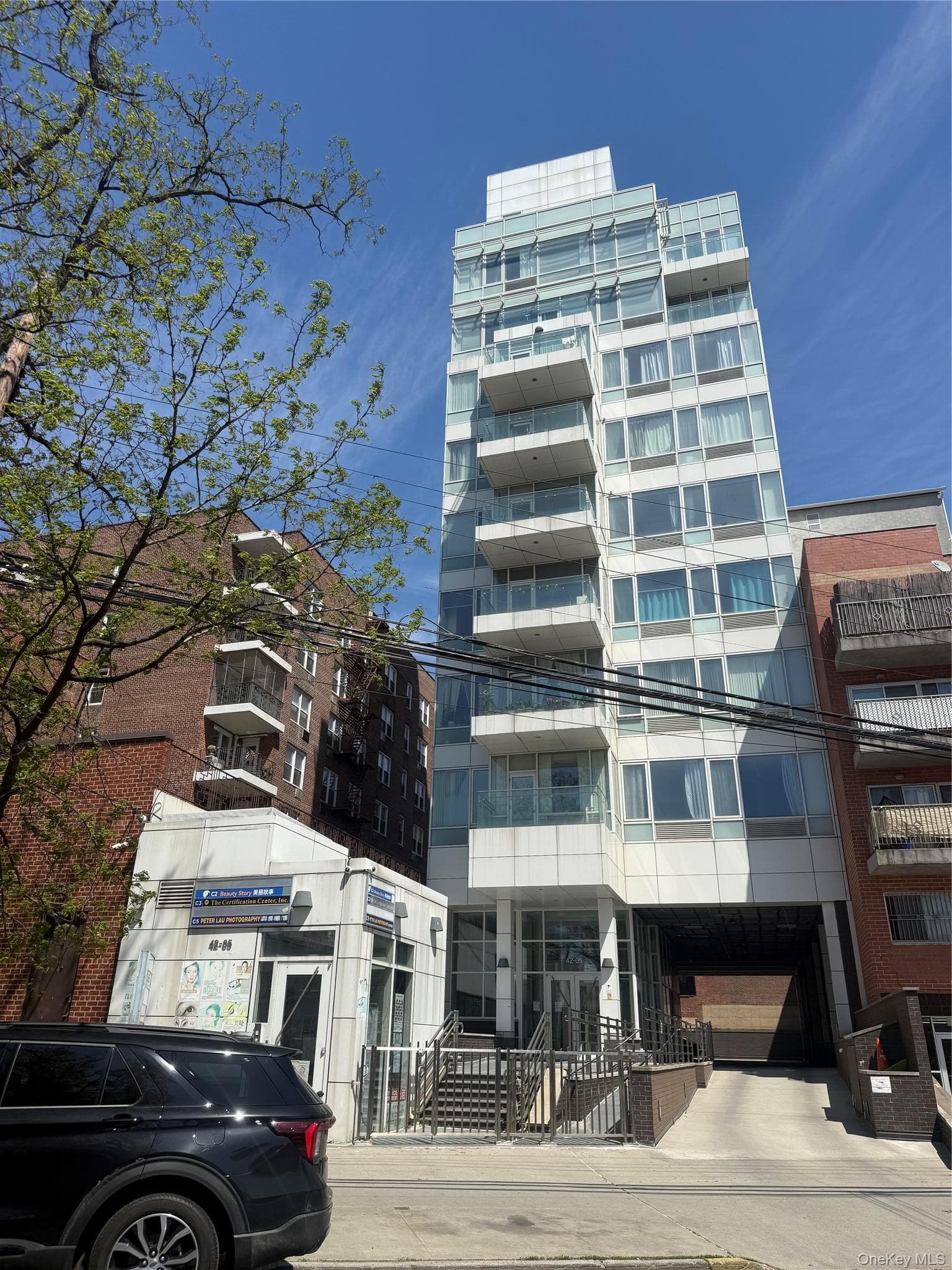 Front of Structure