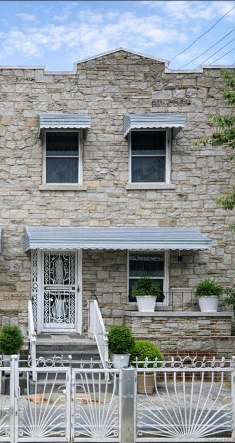 Front of Structure