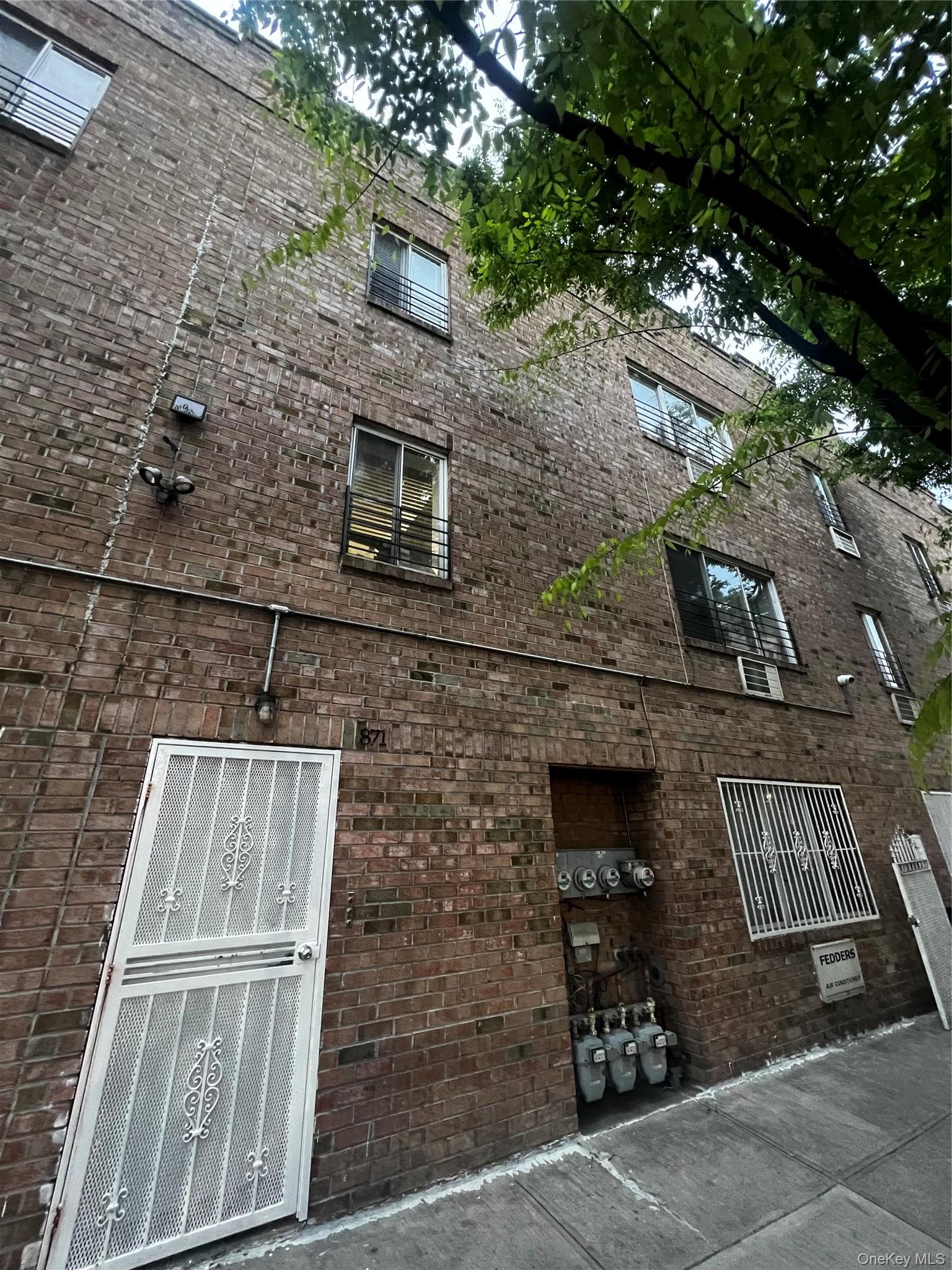Front of Structure